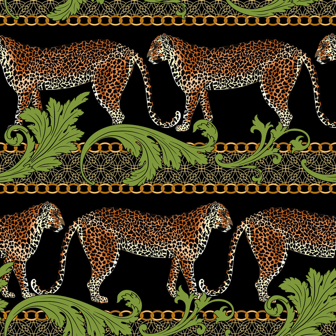 Selenichast Leopard Square Scarf