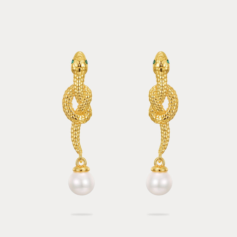 Selenichast Twist Snake Earrings