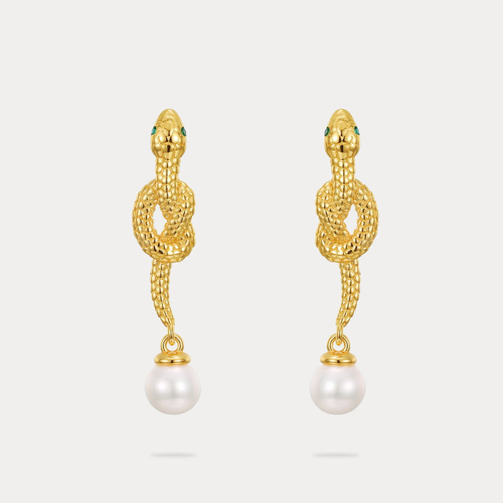 Selenichast Twist Snake Earrings