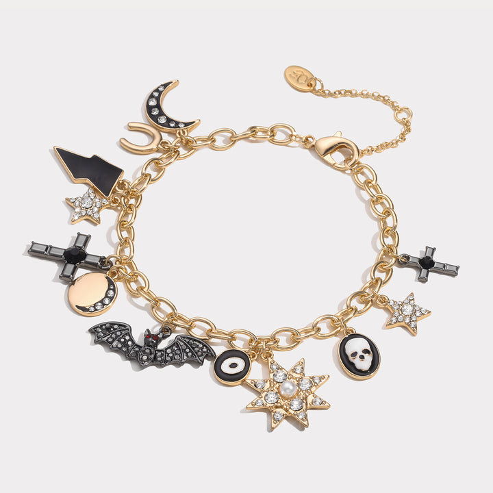 Selenichast Halloween Charm Bracelet