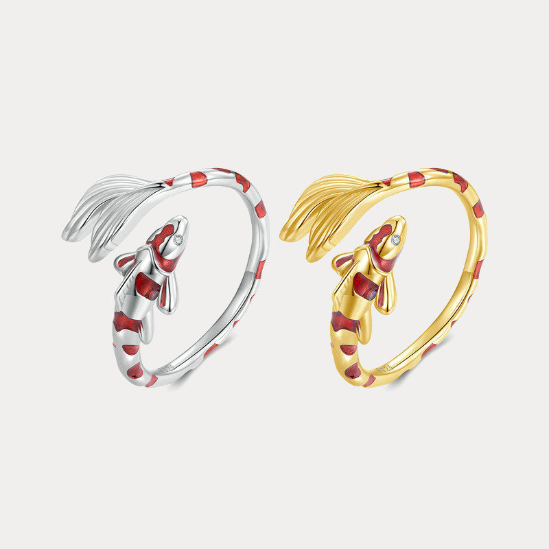 Selenichast Lucky Koi Ring