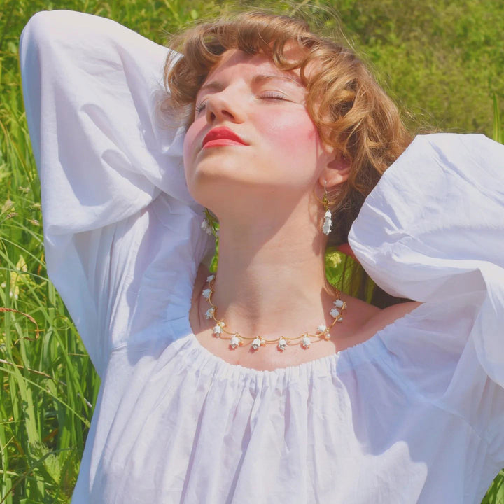 Lily Of The Valley Fashion Bracelet Necklace