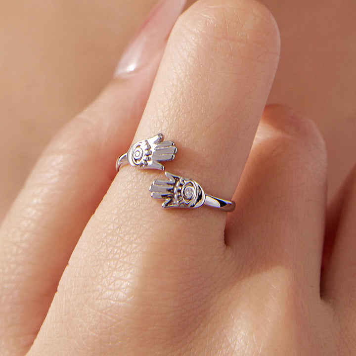 Hamsa Hand Ring
