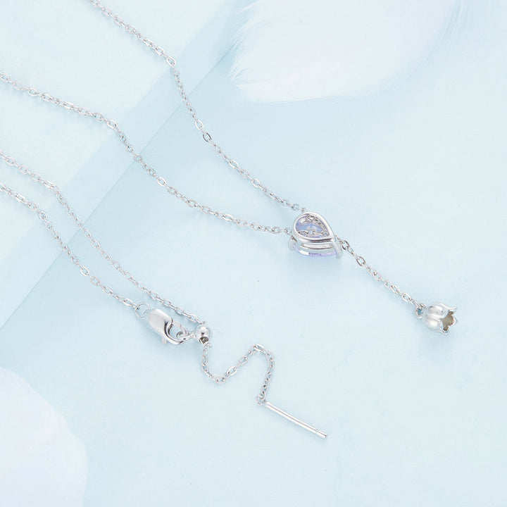 Collier de lys de lariat vertical