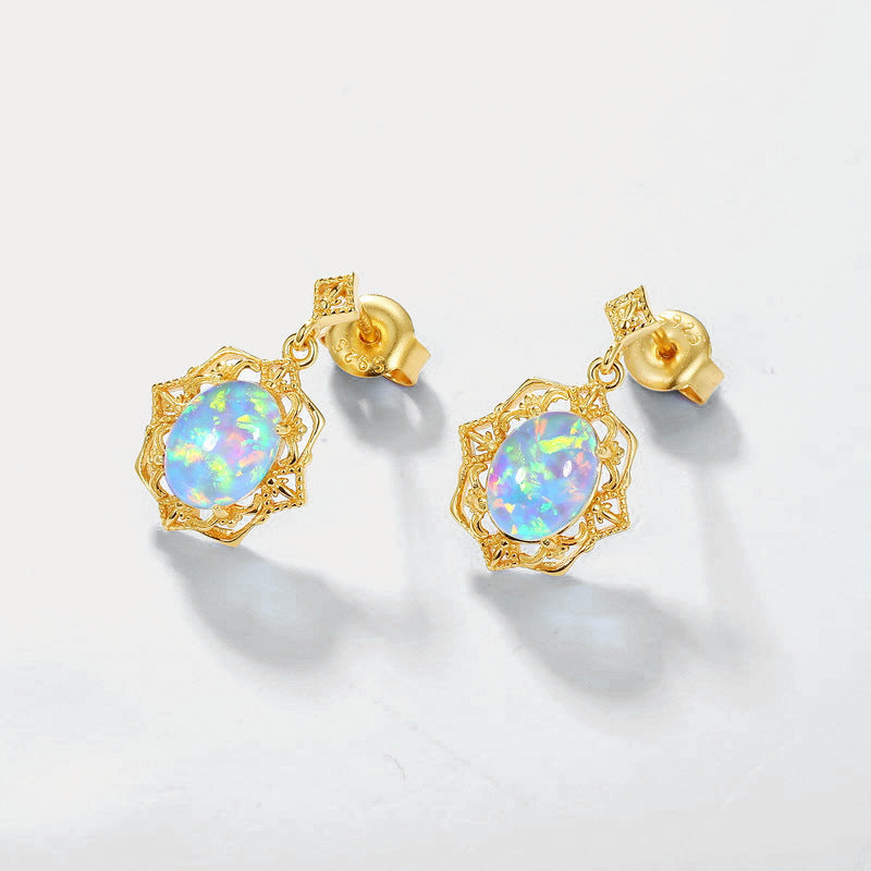 Selenichast Opal Earrings