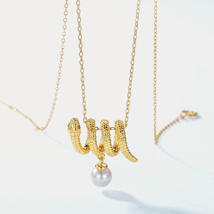 Gold Snake Chain Necklace