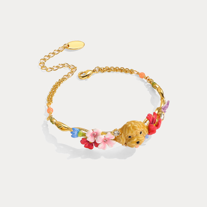Dog Charm Bracelet