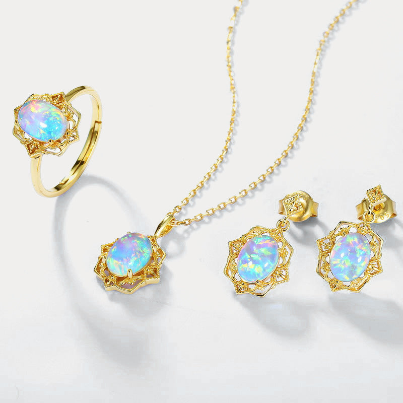 Selenichast Opal Earrings