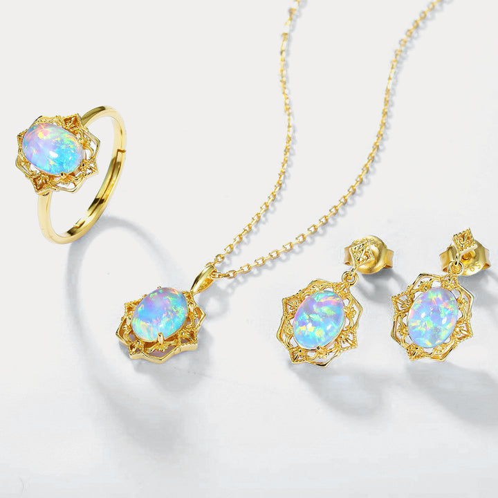 Selenichast Opal Earrings