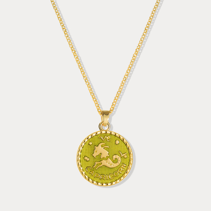 Selenichast Capricornus Constellation Necklace