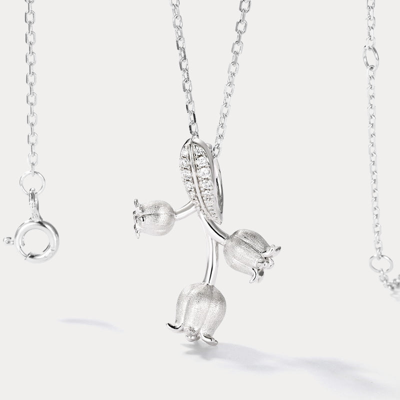 Lily of the Valley Pendant Necklace