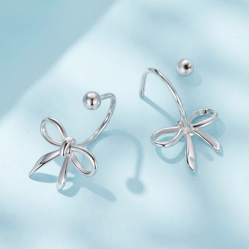 Bow Hook Earrings