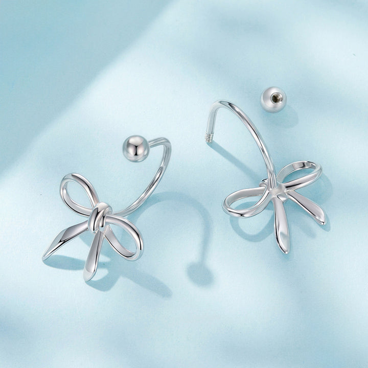 Bow Hook Earrings