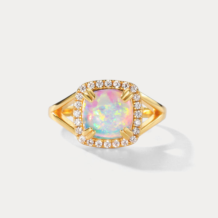 Selenichast Galaxy Opal Ring
