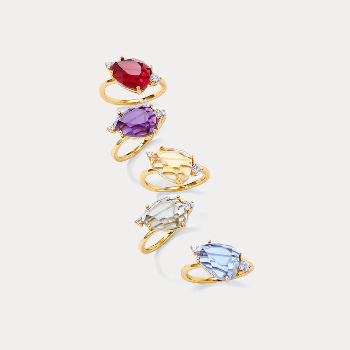 Aquamarine Ring