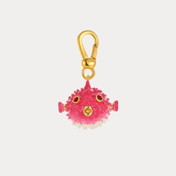 Balloonfish 18K Gold Pendant Necklace