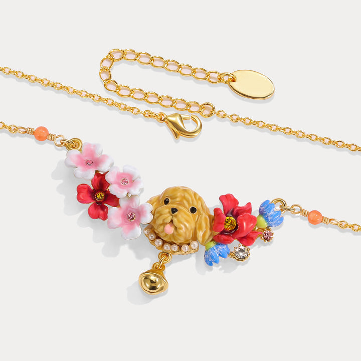 Golden Doodle Necklace