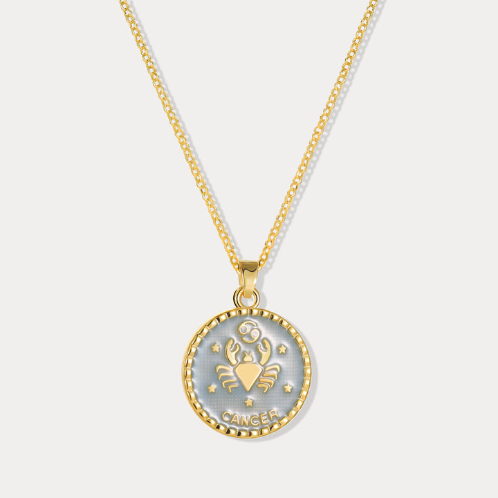 Selenichast Cancer Constellation Necklace