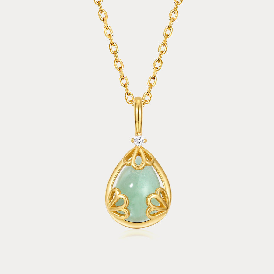 Selenichast Aventurine Pendant Necklace