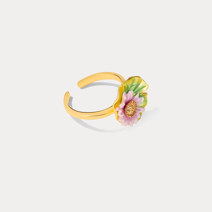 Vintage Lotus Ring