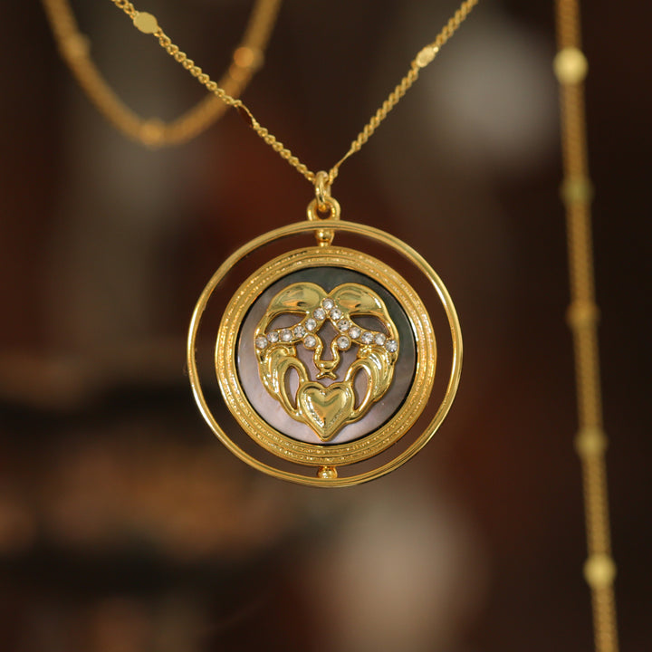 Gold Leo Necklace