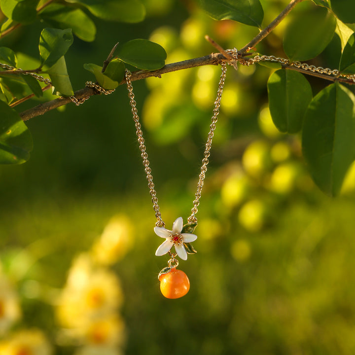 Orange Necklace