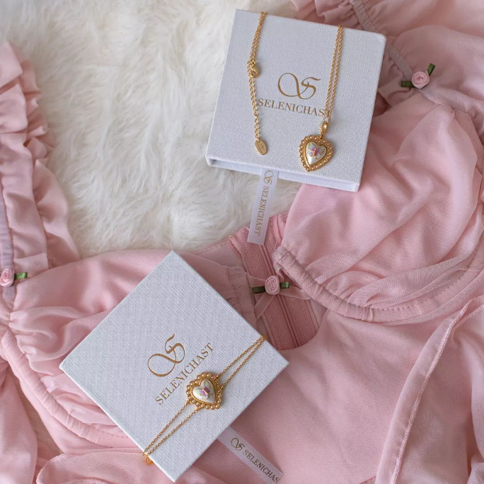 Butterfly Love Necklace Set