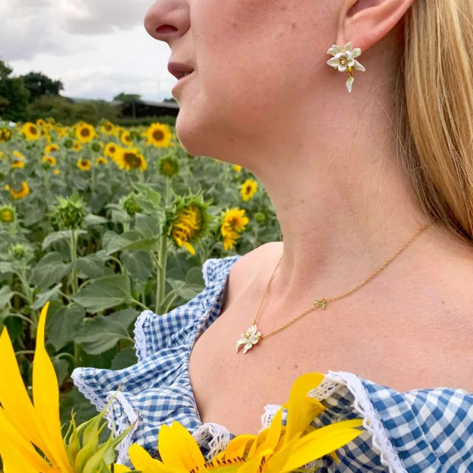 Gardenia Jewelry Set