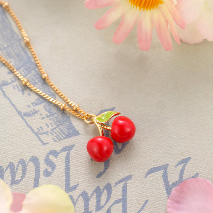 Selenichast Cherry Necklace