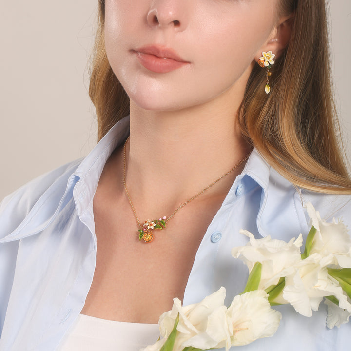 Orange Blossom Necklace