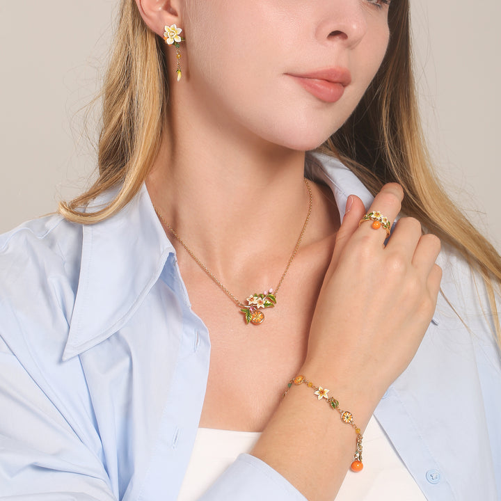 Orange Blossom Bracelet