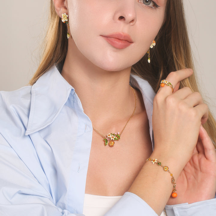 Orange Blossom Bracelet