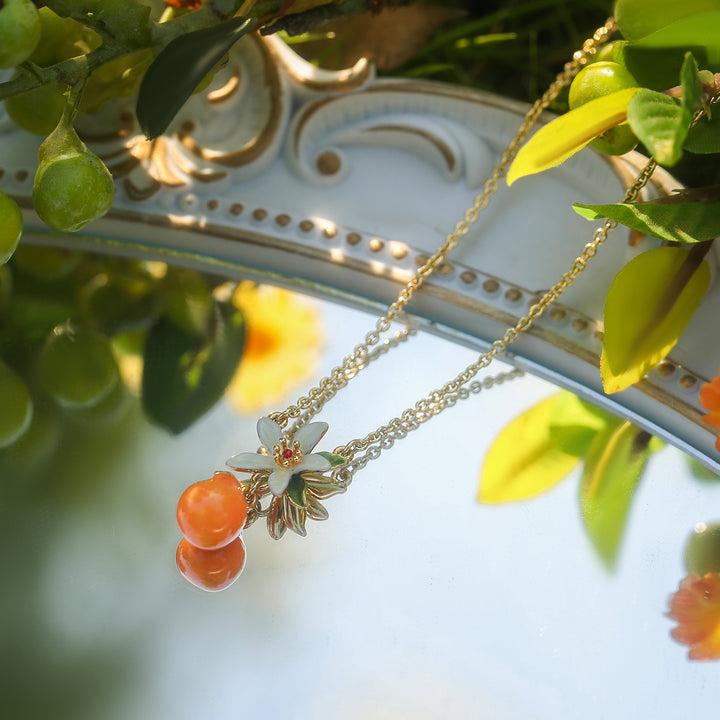 Orange Necklace