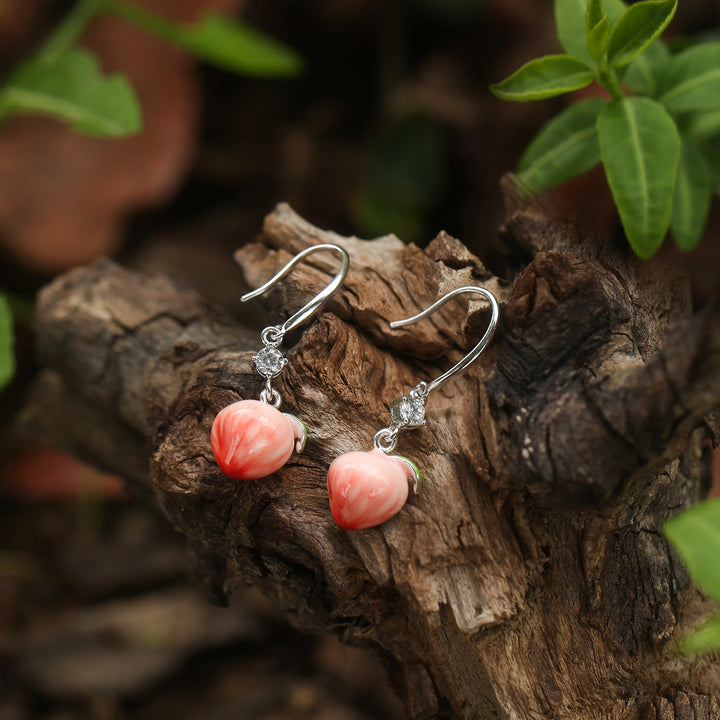 Boucles d'oreilles de pêche