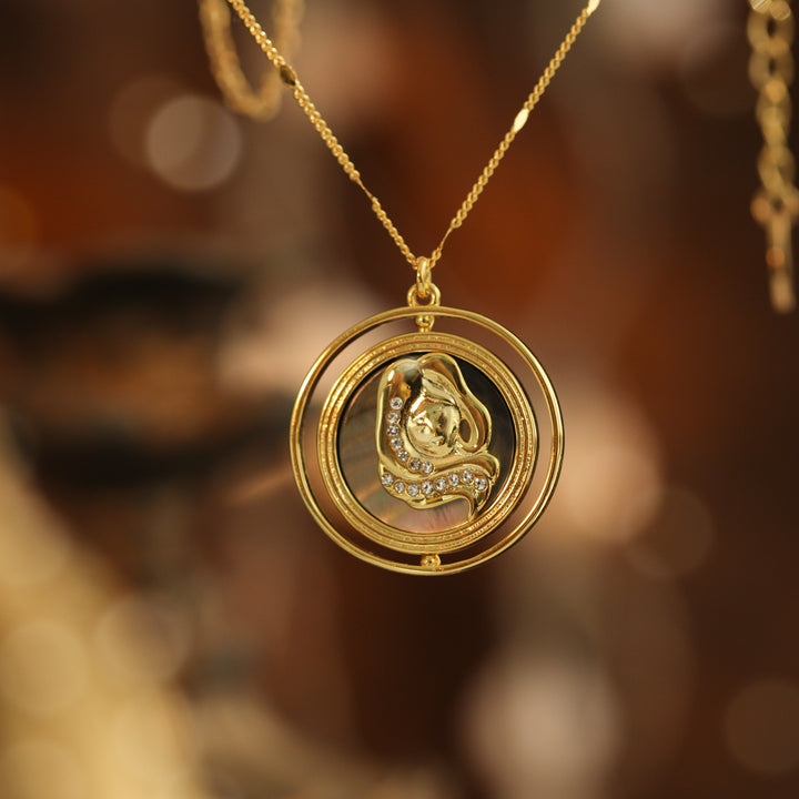 Gold Virgo Necklace