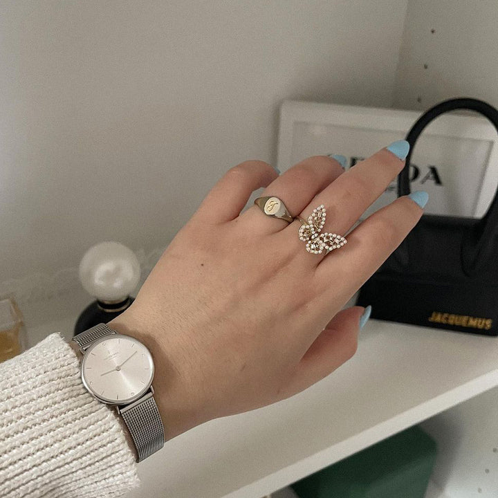Butterfly Freshwater Pearl Ring