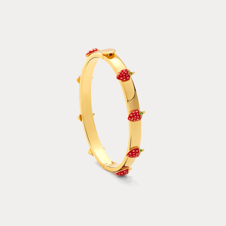 Vintage Strawberry Fruit Bracelet