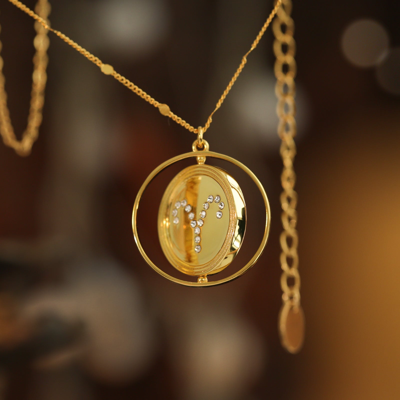 Gold Aries Necklace