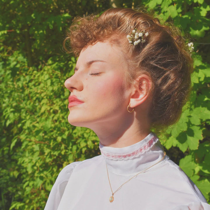Vintage Princess Opal Necklace