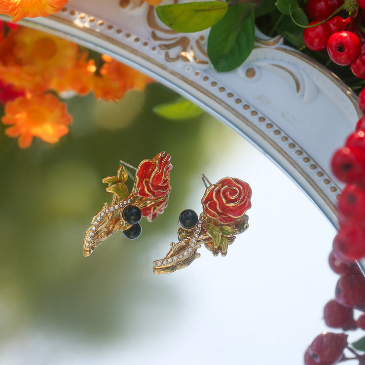 Rose Earrings
