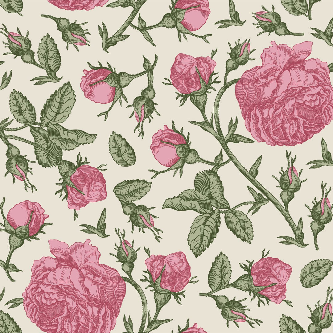 Selenichast Wild Rose Square Scarf