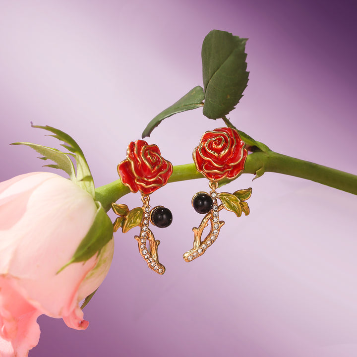 Rose Earrings