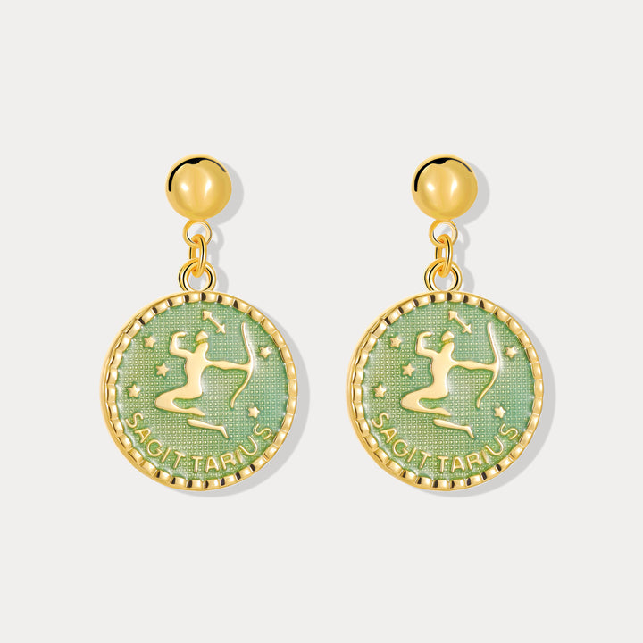 Selenichast Sagittarius Constellation Earrings