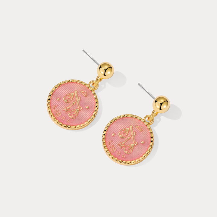 Libra Constellation Dangling Earring