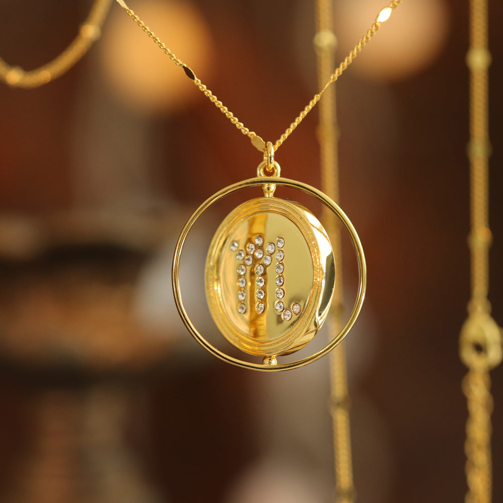 Gold Scorpio Necklace