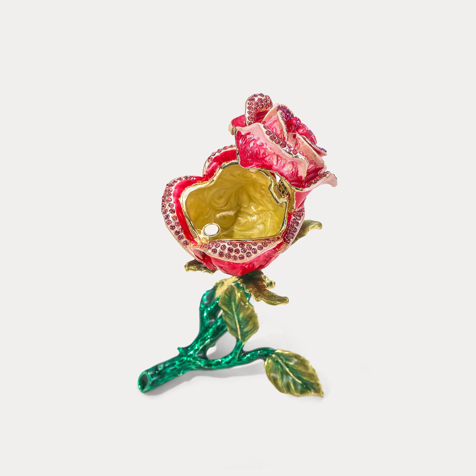 Christmas Rose Trinket Box Gift For Her