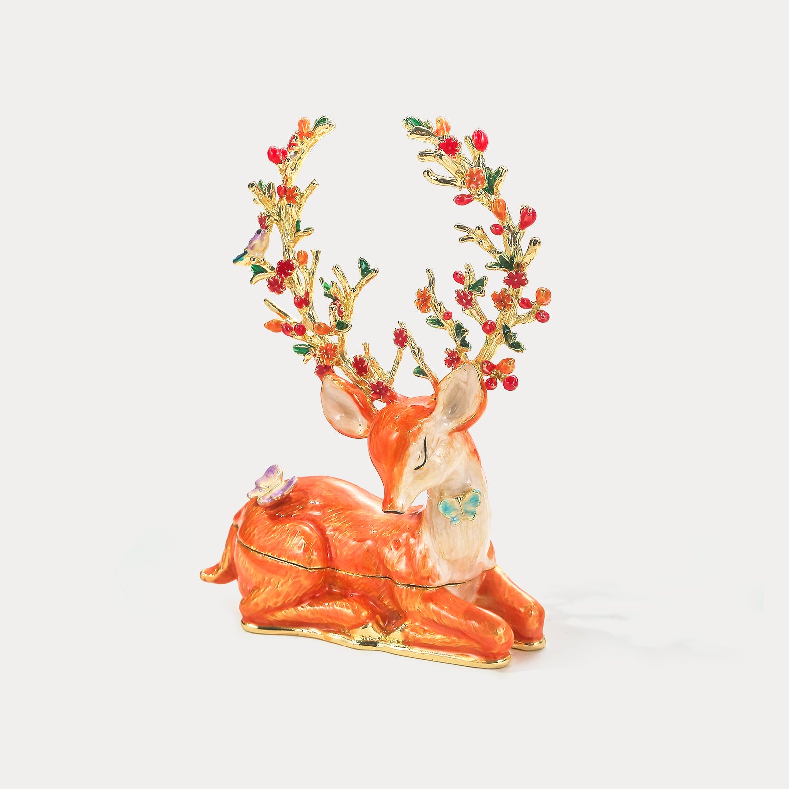 Christmas Reindeer Trinket Box Gift For Kids