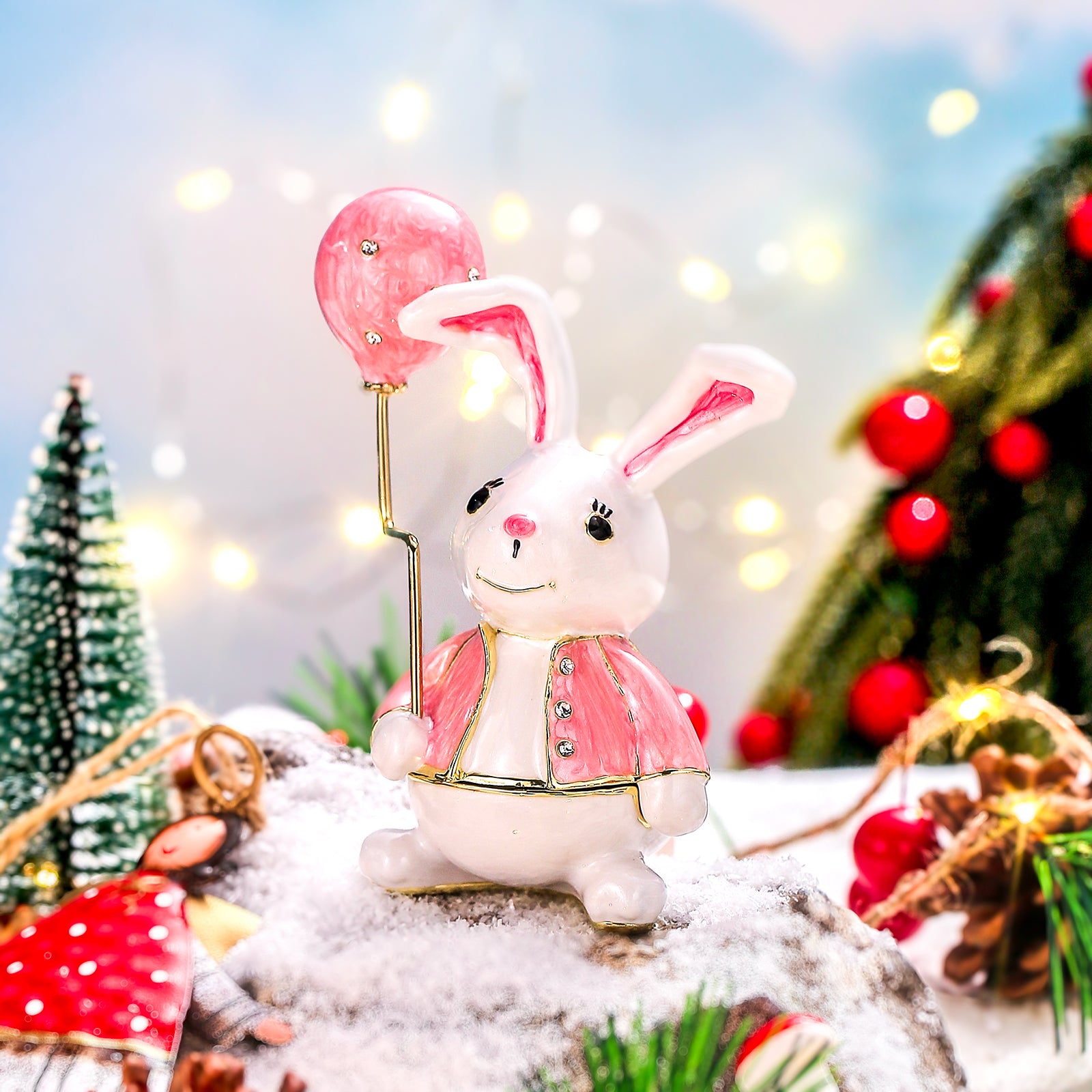 Rabbit Trinket Box Gift