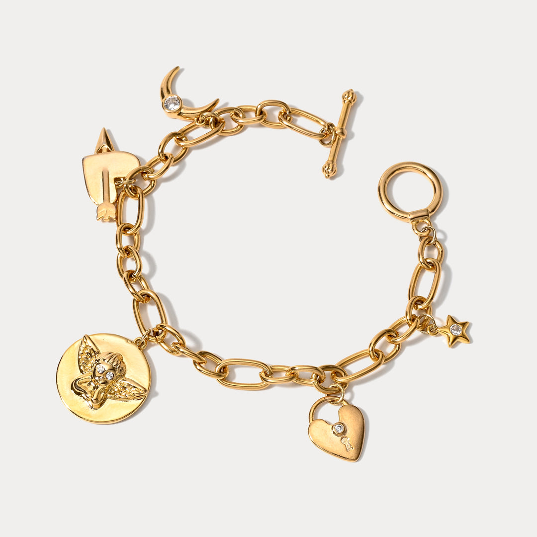 Angel Charm Bracelet