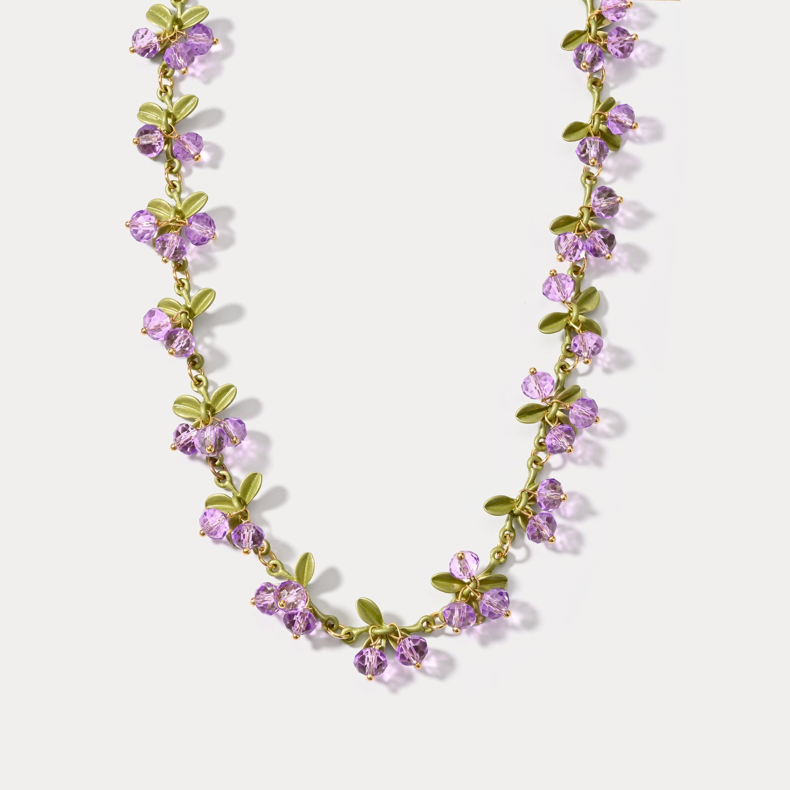 Berry Necklace | Berry Jewelry | Charm Choker Necklace | Amethyst Bead Necklaces | Amethyst ...